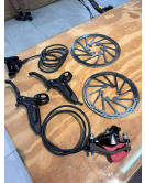 Kit Quadro + Freios Sram Level Silver TSW Evo Quest Team - Tam L-19" - Novo com NF