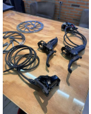 Kit Quadro + Freios Sram Level Silver TSW Evo Quest Team - Tam L-19" - Novo com NF