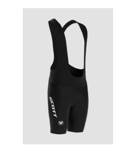 CAMISA AERO MASCULINA EQUIPE SCOTT BRANCO/PRETO