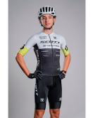 CAMISA AERO MASCULINA EQUIPE SCOTT BRANCO/PRETO CAMISA AERO MASCULINA EQUIPE SCOTT BRANCO/PRETO