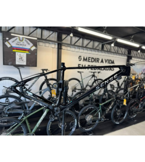 Quadro Sense impact Carbono Tamanho M-17" + ROCK SHOX JUDY NOVO SEM USO