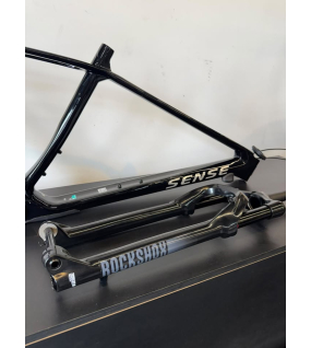 Quadro Sense impact Carbono Tamanho M-17" + ROCK SHOX JUDY NOVO SEM USO