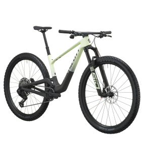Bicicleta SCOTT Spark RC Team Carbon Verde Creme / Preto Carbono - 2027 - PRÉ VENDA!