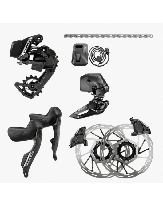Grupo SRAM Force AXS Completo 2x12 Velocidades SEM PEDIVELA Grupo SRAM Force AXS Completo 2x12 Velocidades SEM PEDIVELA