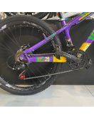 Bicicleta Aro 26 Vikingx Tuff X-25 Grau Freeride Roxa Bicicleta Aro 26 Vikingx Tuff X-25 Grau Freeride Roxa