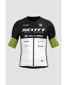 CAMISA AERO FEMININA EQUIPE SCOTT BRANCO/AMARELO CAMISA AERO FEMININA EQUIPE SCOTT BRANCO/AMARELO