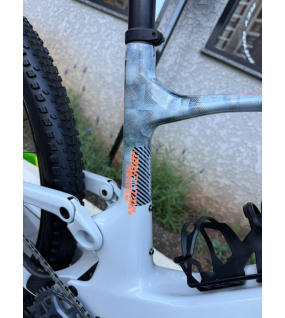 Bicicleta Scott Spark RC Team Issue Cinza