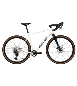 Bicicleta Gravel Caloi Arenita Shimano GRX 1x12 - Branca