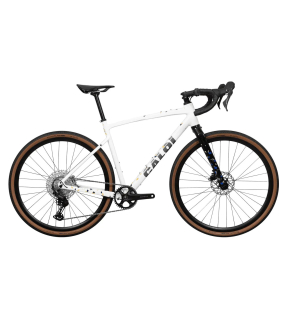 Bicicleta Gravel Caloi Arenita Shimano GRX 1x12 - Branca