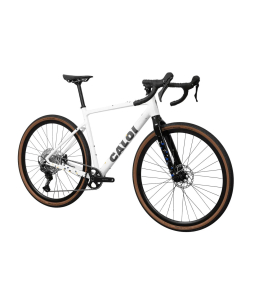 Bicicleta Gravel Caloi Arenita Shimano GRX 1x12 - Branca
