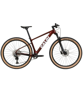 Bicicleta Caloi Elite Carbon HT Sport 2026 Shimano Deore 12v - Bordo