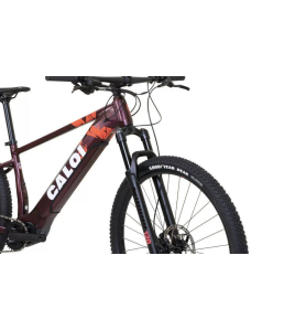 Bicicleta Elétrica Caloi E-Vibe Explorer Shimano 8V | 250W 75Nm | Bateria 504Wh - Cereja