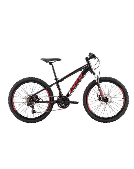 Bicicleta Oggi Hacker 24 Preto/Vermelho