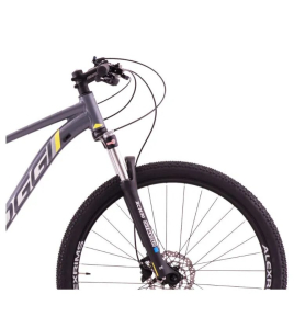 Bicicleta Oggi Big Wheel 7.1 Cues Amarelo e Cinza Bicicleta Oggi Big Wheel 7.1 Cues Amarelo e Cinza