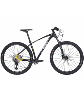 Bicicleta Oggi 7.2 Shimano Deore 12V 2024 Preto e Amarelo