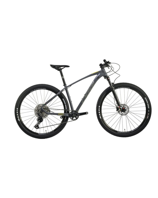 Bicicleta Oggi 7.2 Shimano Deore 12V 2026 Cinza e Amarelo