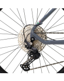 Bicicleta Oggi 7.2 Shimano Deore 12V 2026 Cinza e Amarelo