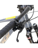 Bicicleta Oggi 7.2 Shimano Deore 12V 2026 Cinza e Amarelo