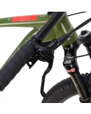 Bicicleta Oggi 7.2 Shimano Deore 12V 2026 Verde e Vermelho