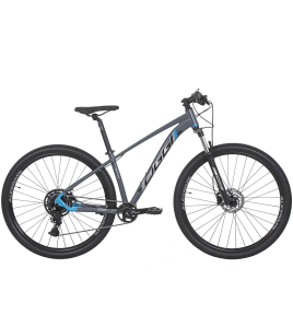 Bicicleta Oggi Big Wheel 7.0 Cues Azul e Cinza Bicicleta Oggi Big Wheel 7.0 Cues Azul e Cinza