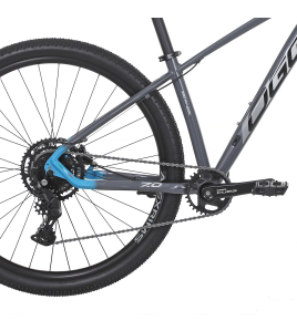 Bicicleta Oggi Big Wheel 7.0 Cues Azul e Cinza Bicicleta Oggi Big Wheel 7.0 Cues Azul e Cinza