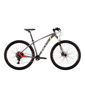 Bicicleta Oggi Big Wheel 7.0 Cues Vermelho e Amarelo Bicicleta Oggi Big Wheel 7.0 Cues Vermelho e Amarelo