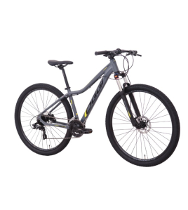 Bicicleta Oggi Float 5.0 HDS Cinza/Amarelo