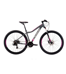 Bicicleta Oggi Float Sport Cinza e Rosa Bicicleta Oggi Float Sport Cinza e Rosa