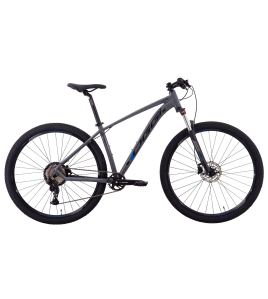 Bicicleta Oggi Hacker HDS 8v Essa Cinza/Azul