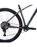 Bicicleta Oggi Hacker HDS 8v Essa Cinza/Azul