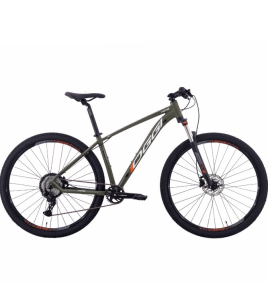 Bicicleta Oggi Hacker HDS 8v Essa Verde/Laranja