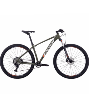 Bicicleta Oggi Hacker HDS 8v Essa Verde/Laranja