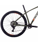 Bicicleta Oggi Hacker HDS 8v Essa Verde/Laranja Bicicleta Oggi Hacker HDS 8v Essa Verde/Laranja