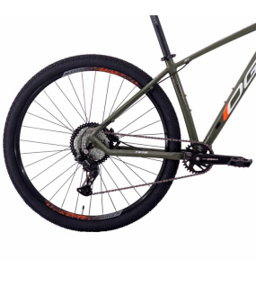 Bicicleta Oggi Hacker HDS 8v Essa Verde/Laranja