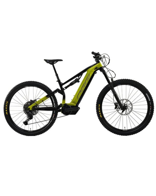 Bicicleta Full Suspension Elétrica Oggi Razzo Cues E-Bike Verde