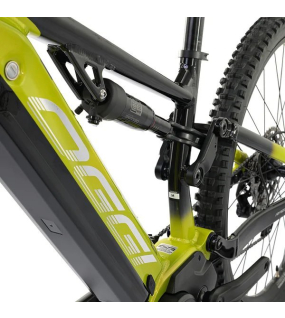 Bicicleta Full Suspension Elétrica Oggi Razzo Cues E-Bike Verde