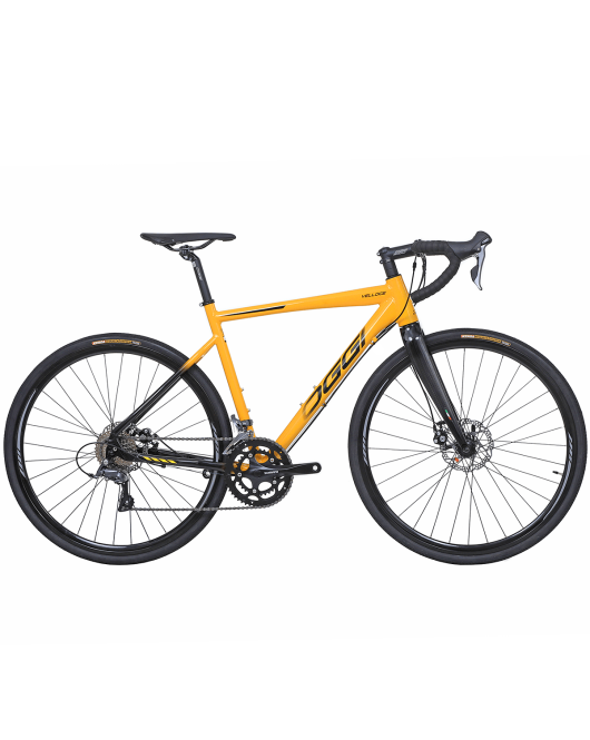 Bicicleta Oggi Velloce Claris Disc Amarela