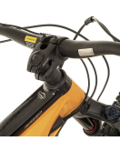 Bicicleta Full Suspension Elétrica Oggi Razzo Cues E-Bike Amarela