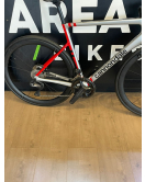 Bicicleta Cannondale Carbon – UlTEGRA R700- Prateado/Vermelho TAM L (56) Bicicleta Cannondale Carbon – UlTEGRA R700- Prateado/Vermelho TAM L (56)