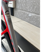 Bicicleta Cannondale Carbon – UlTEGRA R700- Prateado/Vermelho TAM L (56)