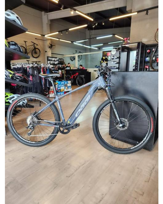 Bicicleta Elétrica Oggi 8.0 C/Acelerador - Tamanho M-17" - Semi Nova