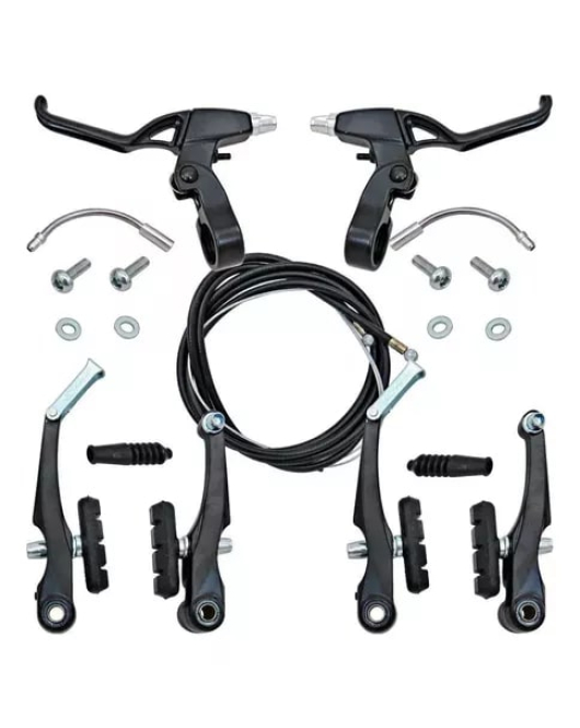 Manijas de Freno Aluminio V-Brake C-Star Negra
