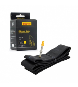 CÂMARA DE AR PIRELLI VÁLVULA PRESTA ARO 26" CÂMARA DE AR PIRELLI VÁLVULA PRESTA ARO 26"