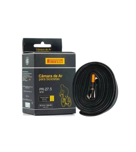 CÂMARA DE AR PIRELLI VÁLVULA PRESTA ARO 27,5" CÂMARA DE AR PIRELLI VÁLVULA PRESTA ARO 27,5"