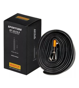 Câmara de Ar Pirelli Sportube 29x2.10/2.30 48mm Câmara de Ar Pirelli Sportube 29x2.10/2.30 48mm