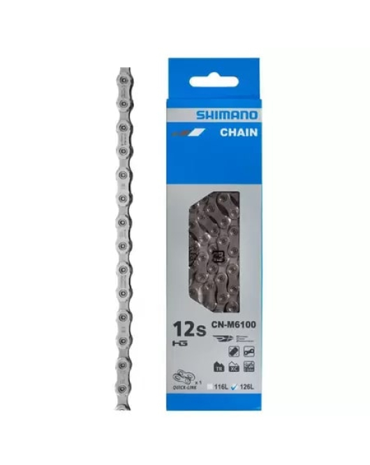 CORRENTE SHIMANO CN-M6100 12 VELOCIDADES