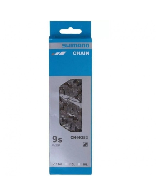 CORRENTE SHIMANO CN-HG53 9 VELOCIDADES