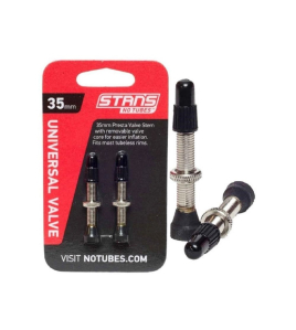 Par de Válvulas Stans No Tubes 35mm Universal Par de Válvulas Stans No Tubes 35mm Universal