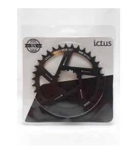 Coroa Ictus Direct BB30 OffSet 6mm 34T