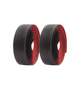 FITA DE GUIDÃO VELO WRAP GEL PRETO/VERMELHO FITA DE GUIDÃO VELO WRAP GEL PRETO/VERMELHO